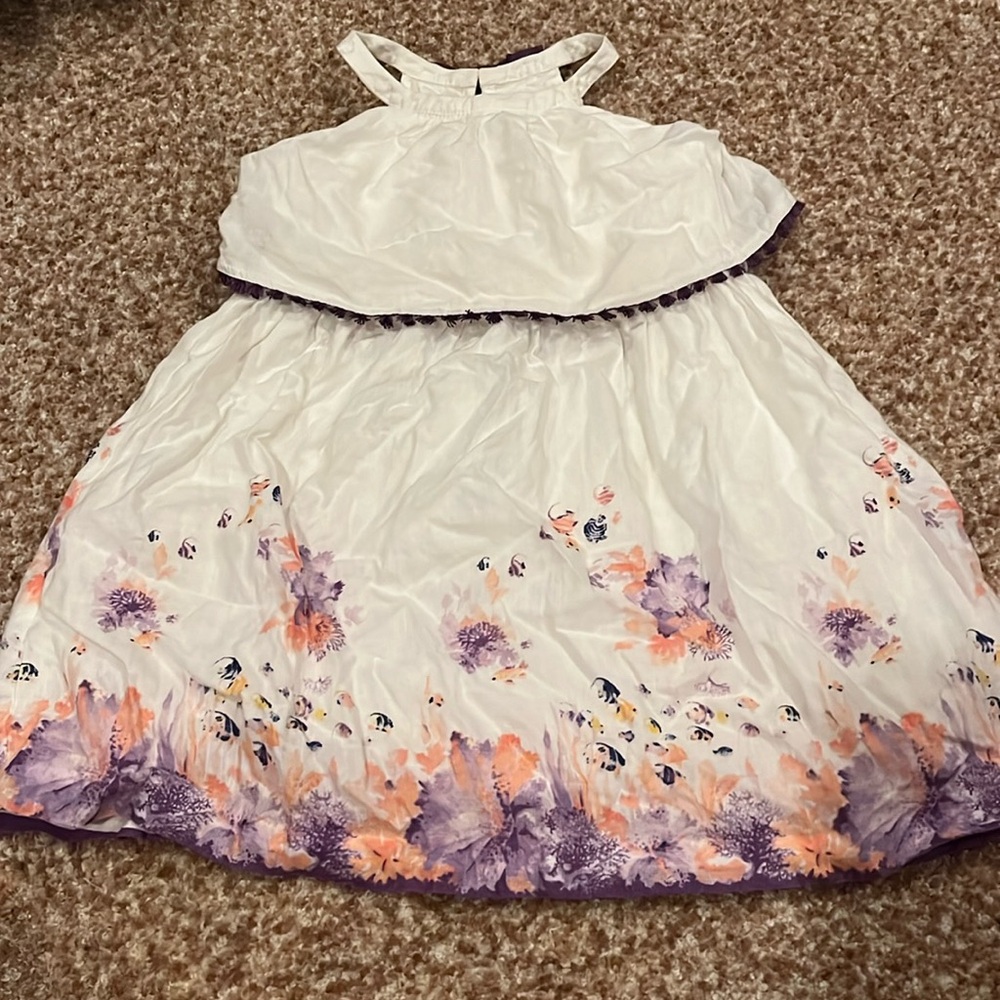 Summer Ocean Detail Dress